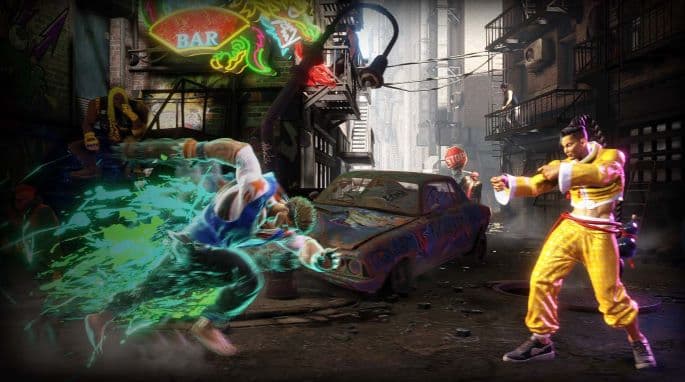 Street Fighter 6 Drive Rush example