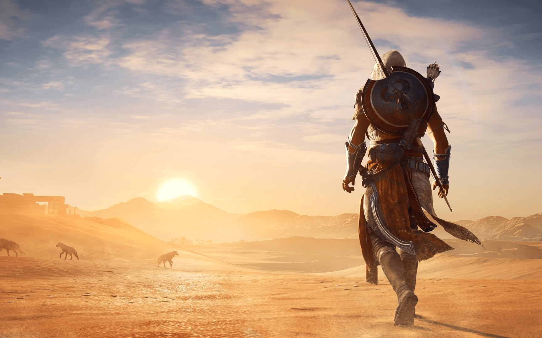 Bilibili walkthrough: Assassin's Creed Origins main and side story route artwork