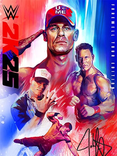 WWE 2K25: Farewell Tour Edition, v1.28 + 18 DLCs (Monkey Repack) cover