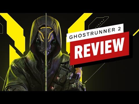 IGN video review: Ghostrunner 2 artwork