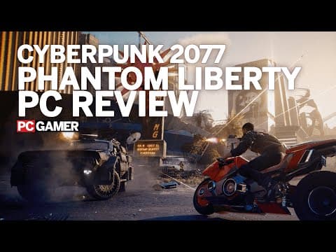 YouTube review: Cyberpunk 2077 Phantom Liberty PC Review artwork