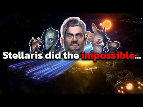 YouTube review: The Absolute INSANE Features of Stellaris - 2025 Review artwork