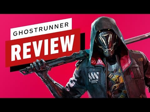 IGN video review: Ghostrunner artwork