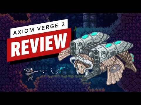 IGN video review: Axiom Verge 2 artwork