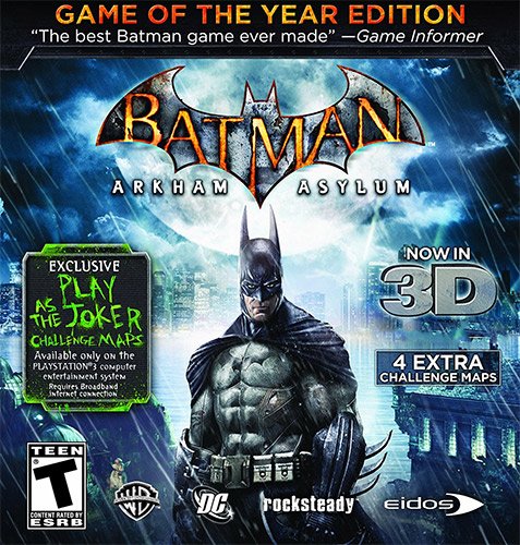 Batman: Arkham Asylum – Game of the Year Edition + Joker & Prey in the Darkness DLCs 背景